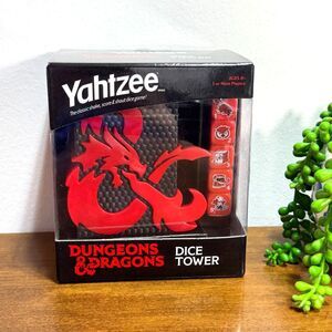 Yahtzee Dungeons & Dragons Collectible Dice & Custom Tower Fantasy Game